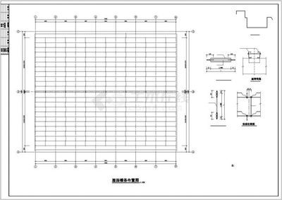 鋼結構房結構圖（鋼結構廠房的結構圖） 鋼結構蹦極設計 第5張