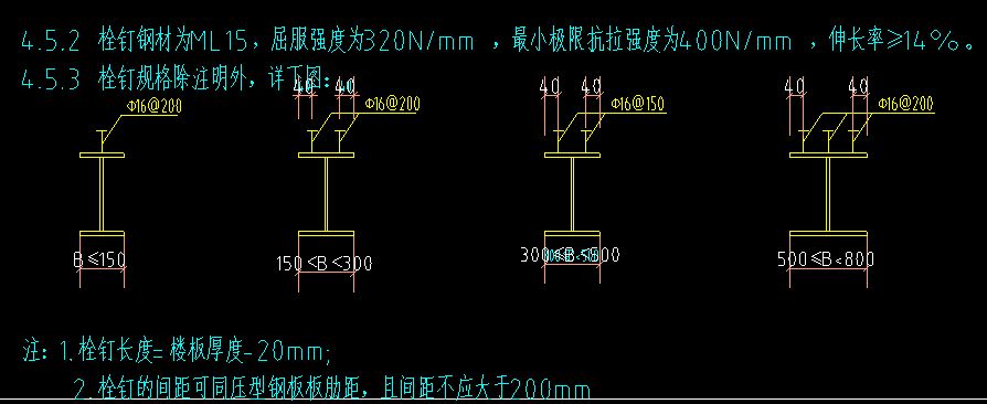 鋼結構栓釘間距（鋼結構中栓釘?shù)拈g距要求）