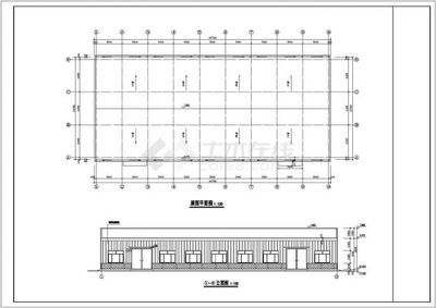 鋼結構廠房設計圖蓋章