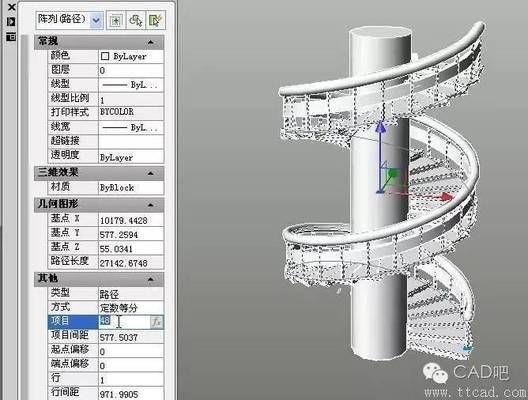 螺旋樓梯展開圖cad