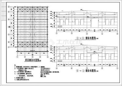 鋼結構標準廠房圖紙（鋼結構廠房圖紙是用于指導鋼結構廠房建設的一系列詳細設計文件）