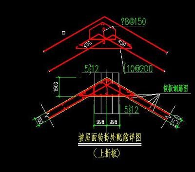 屋面鋼筋圖（屋面鋼筋圖是建筑設(shè)計(jì)中的重要組成部分）