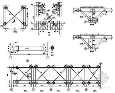 橋梁鋼結構圖紙 建筑方案設計 第4張