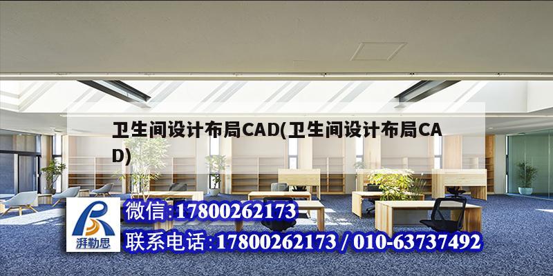 衛生間設計布局CAD(衛生間設計布局CAD)